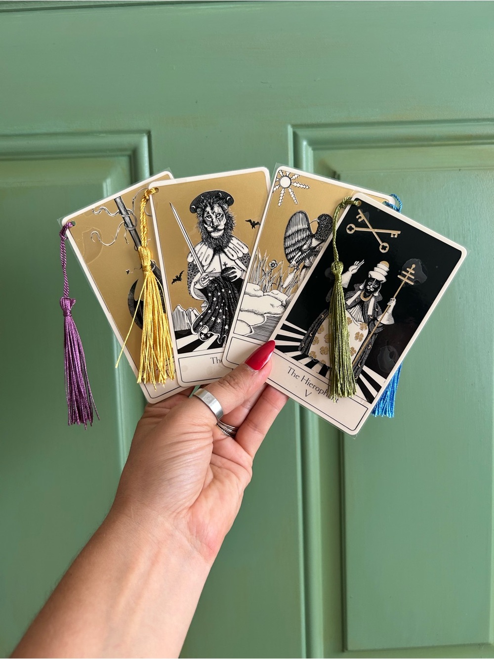 Anthropologie Major Arcana Tarot Cards Upcycled Bookmarks • You Pick One
